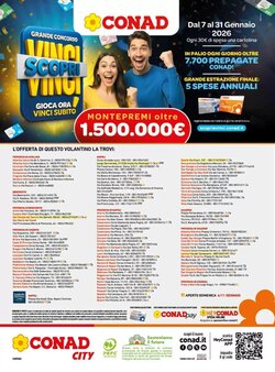 Volantino promozionale Conad City  valide dal 03/01/2026 - Pagina 16.