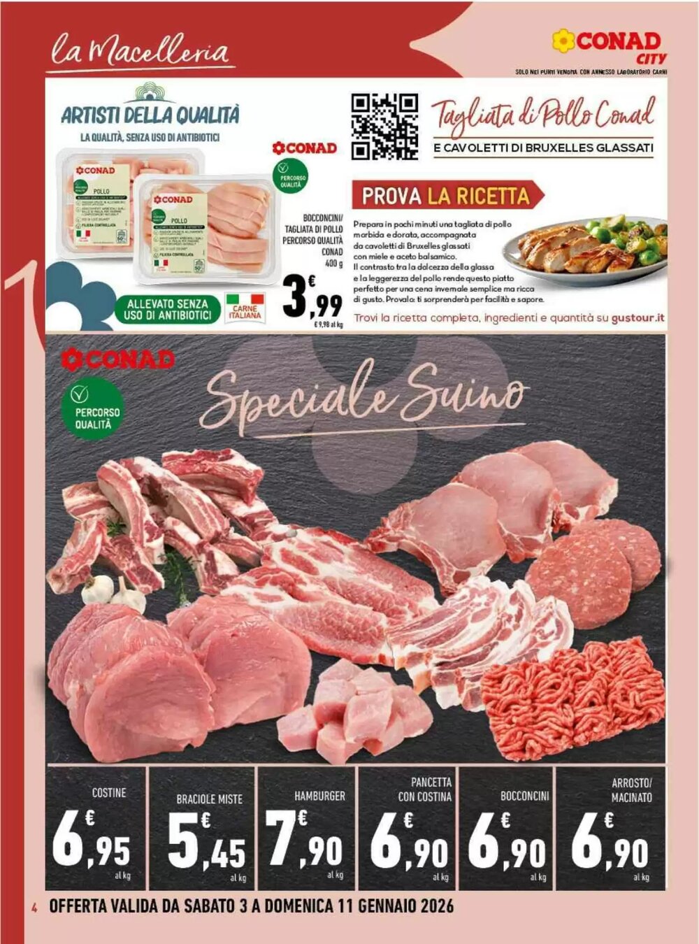 Volantino promozionale Conad City  valide dal 03/01/2026 - Pagina 4.