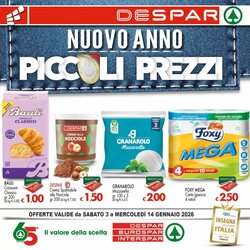 Volantino promozionale Interspar  valide dal 03/01/2026 - Pagina 1.
