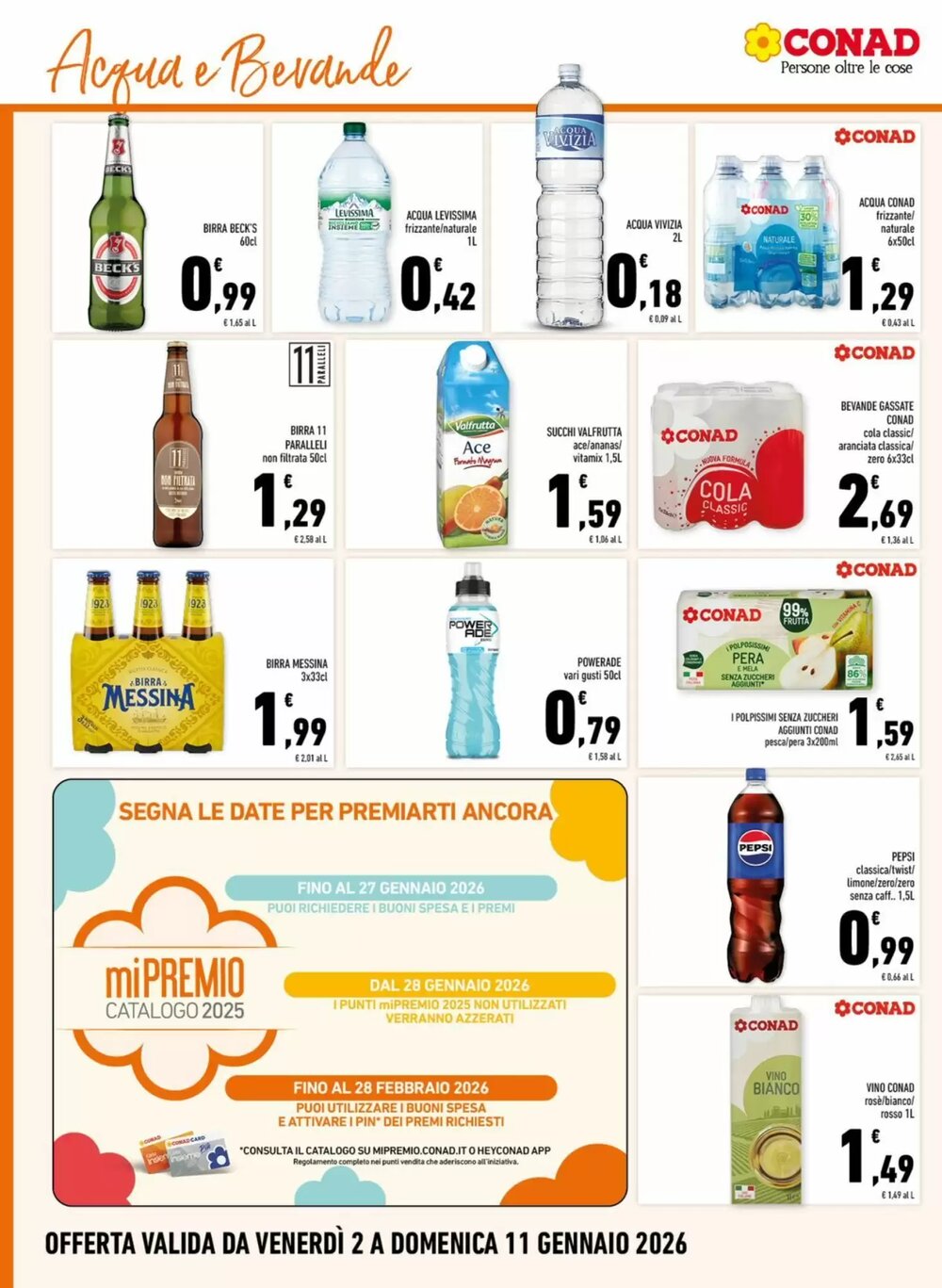 Volantino promozionale Conad Margherita  valide dal 04/01/2026 - Pagina 12.