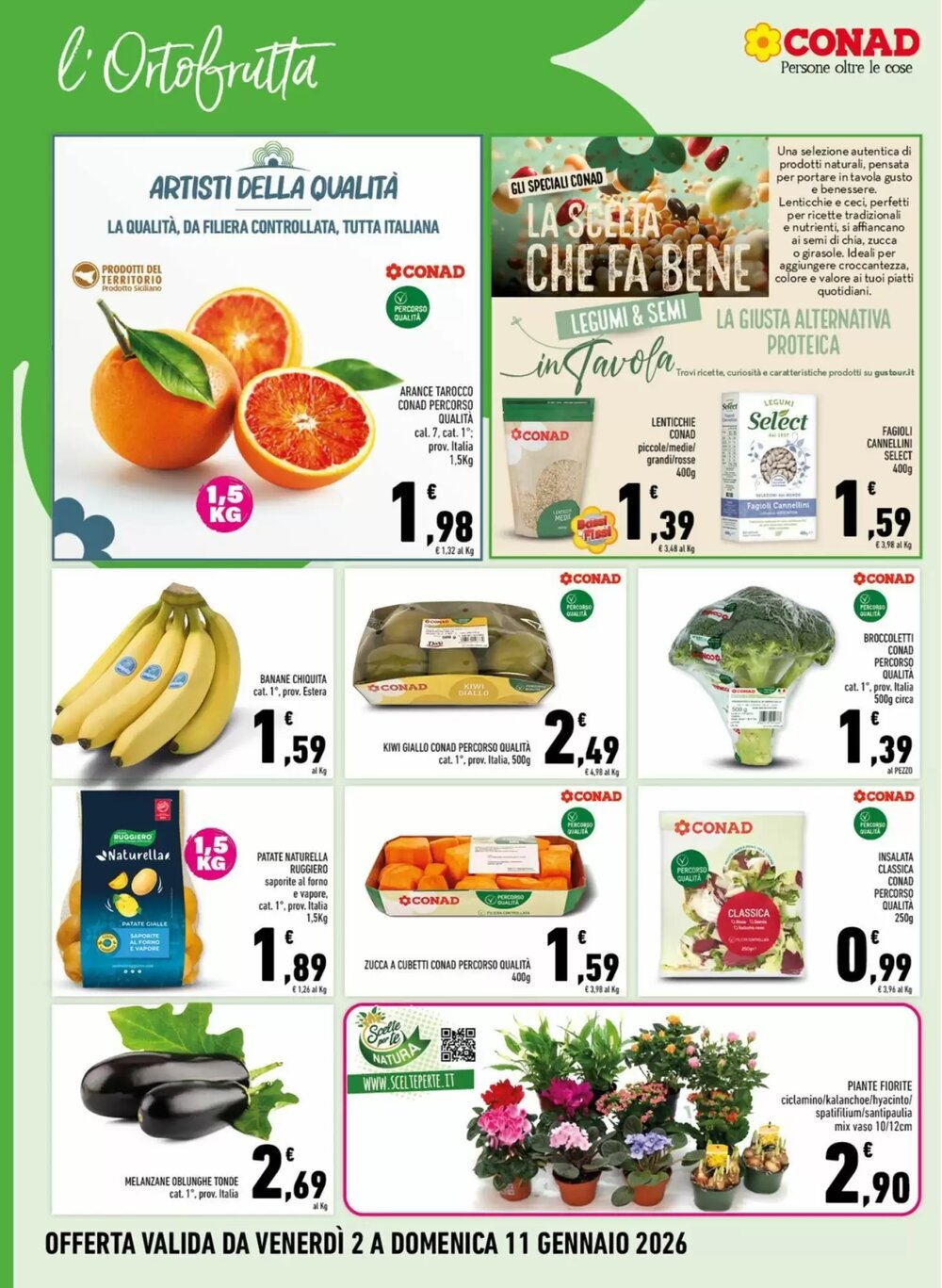 Volantino promozionale Conad Margherita  valide dal 04/01/2026 - Pagina 2.