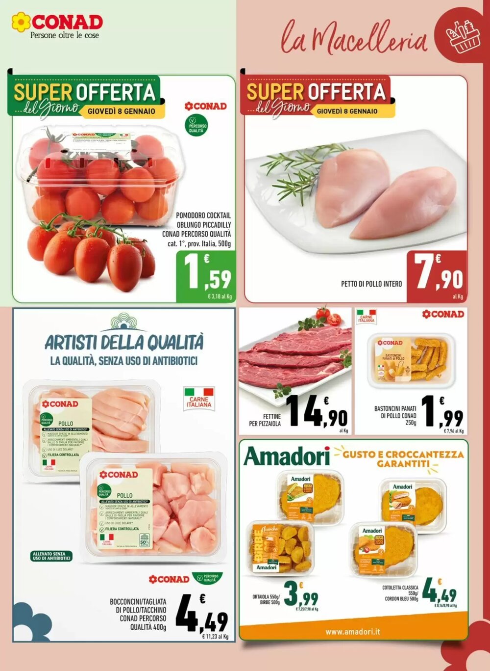Volantino promozionale Conad Margherita  valide dal 04/01/2026 - Pagina 3.