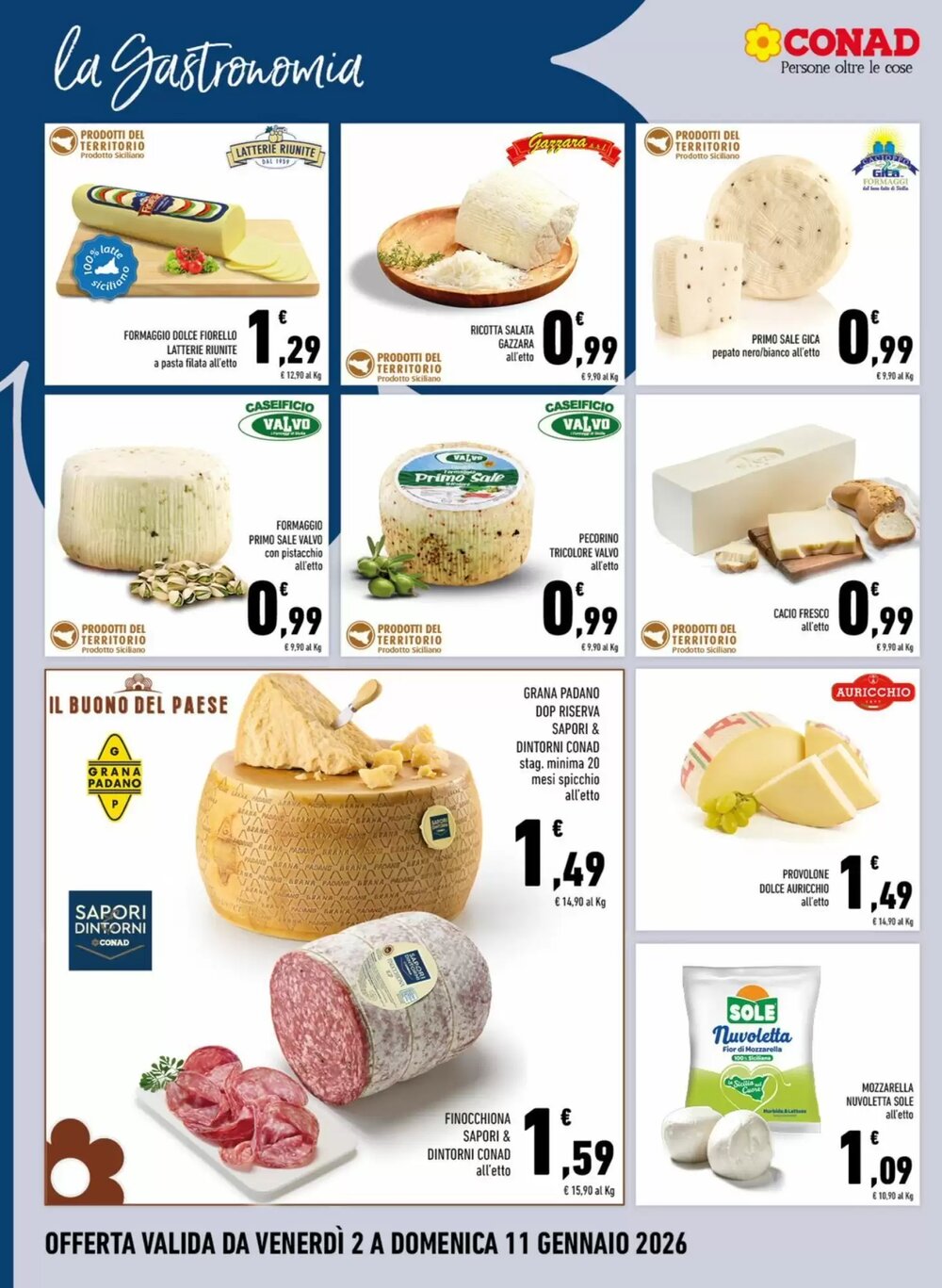 Volantino promozionale Conad Margherita  valide dal 04/01/2026 - Pagina 4.