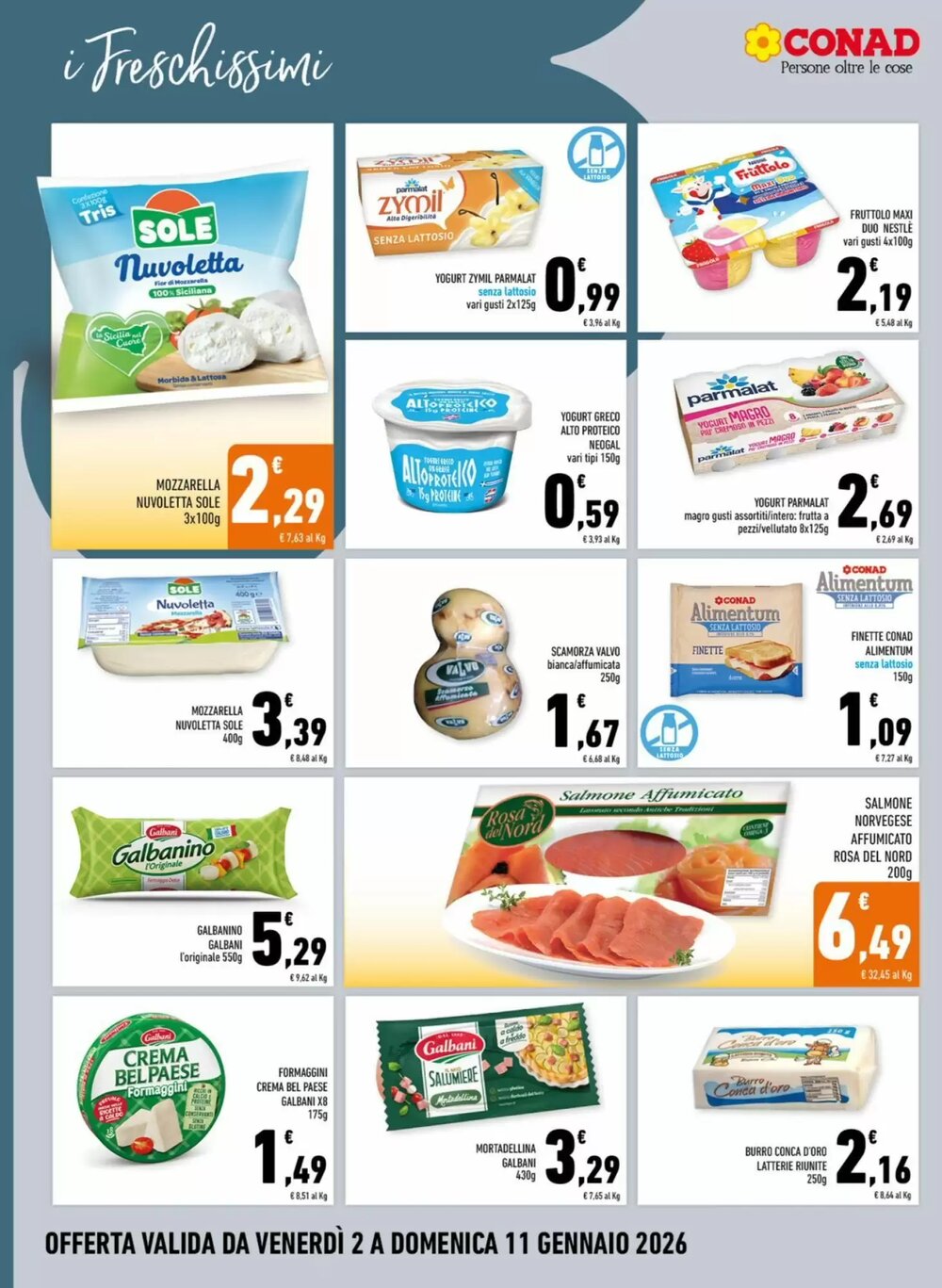 Volantino promozionale Conad Margherita  valide dal 04/01/2026 - Pagina 6.