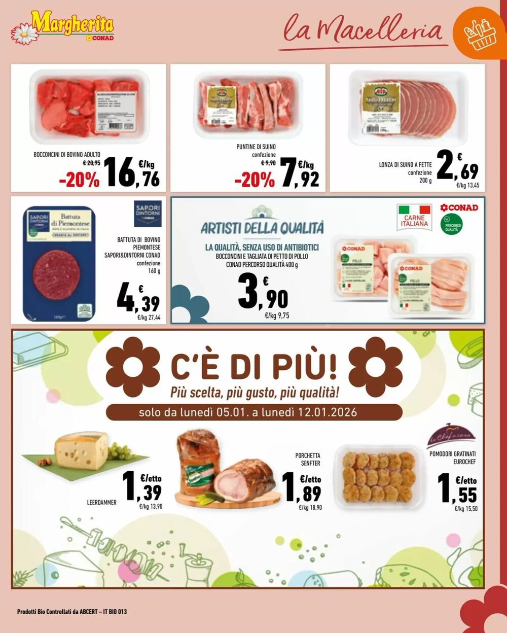 Volantino promozionale Conad Margherita  valide dal 04/01/2026 - Pagina 3.