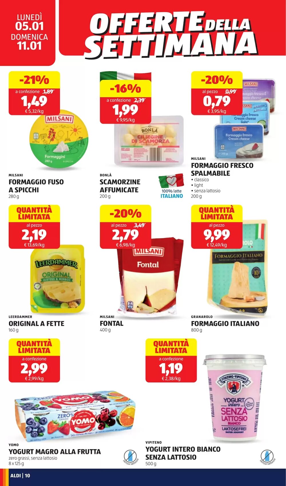 Volantino promozionale ALDI  valide dal 05/01/2026 - Pagina 10.