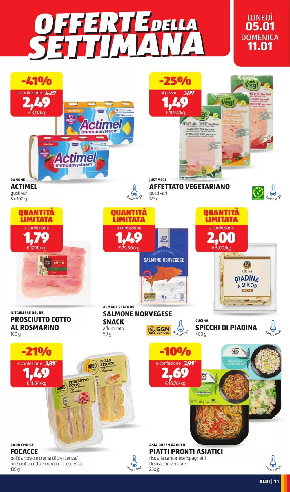 Volantino promozionale ALDI  valide dal 05/01/2026 - Pagina 11.