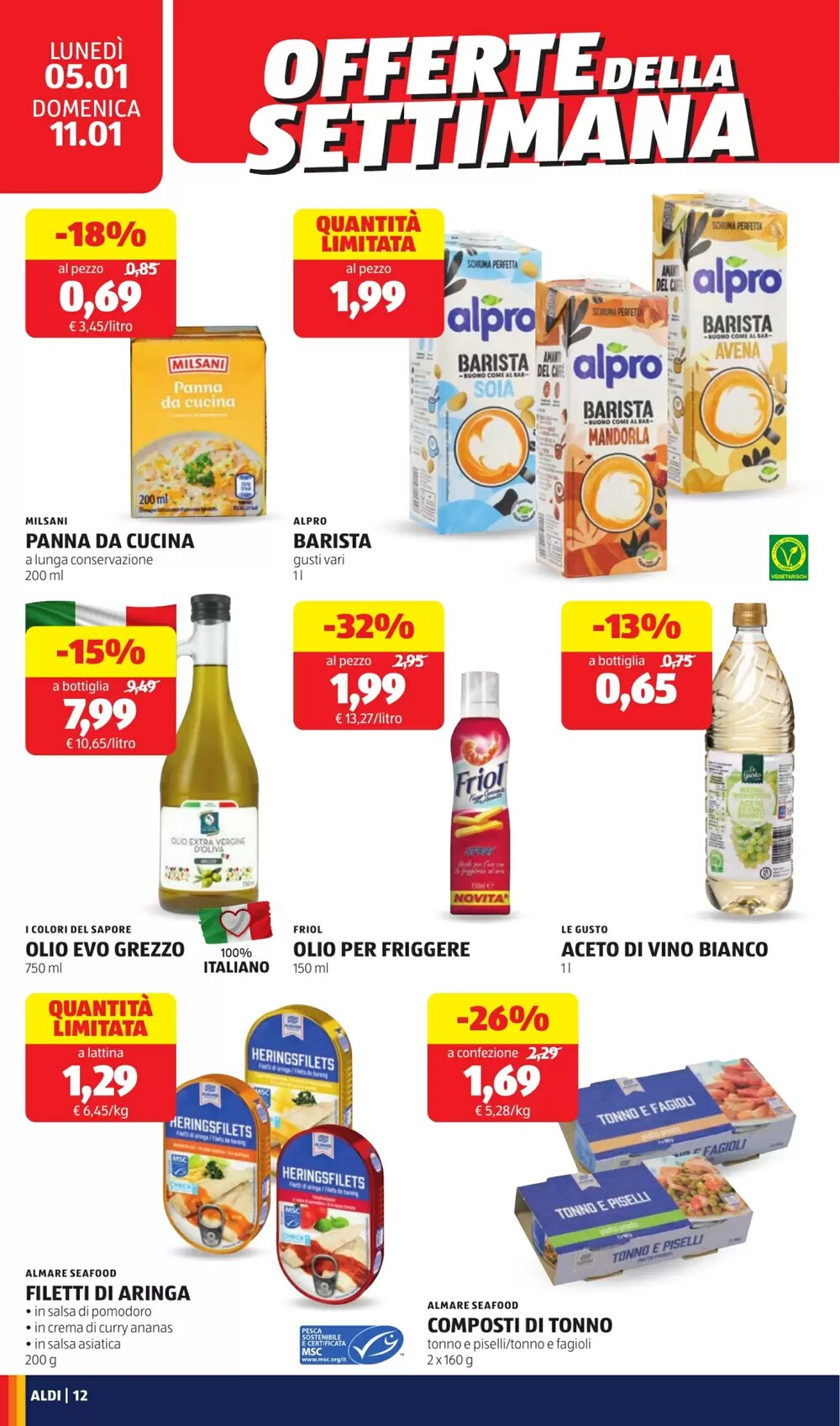 Volantino promozionale ALDI  valide dal 05/01/2026 - Pagina 12.