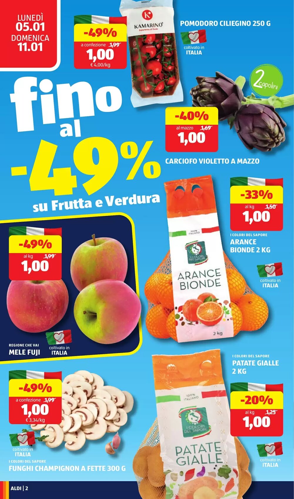 Volantino promozionale ALDI  valide dal 05/01/2026 - Pagina 2.