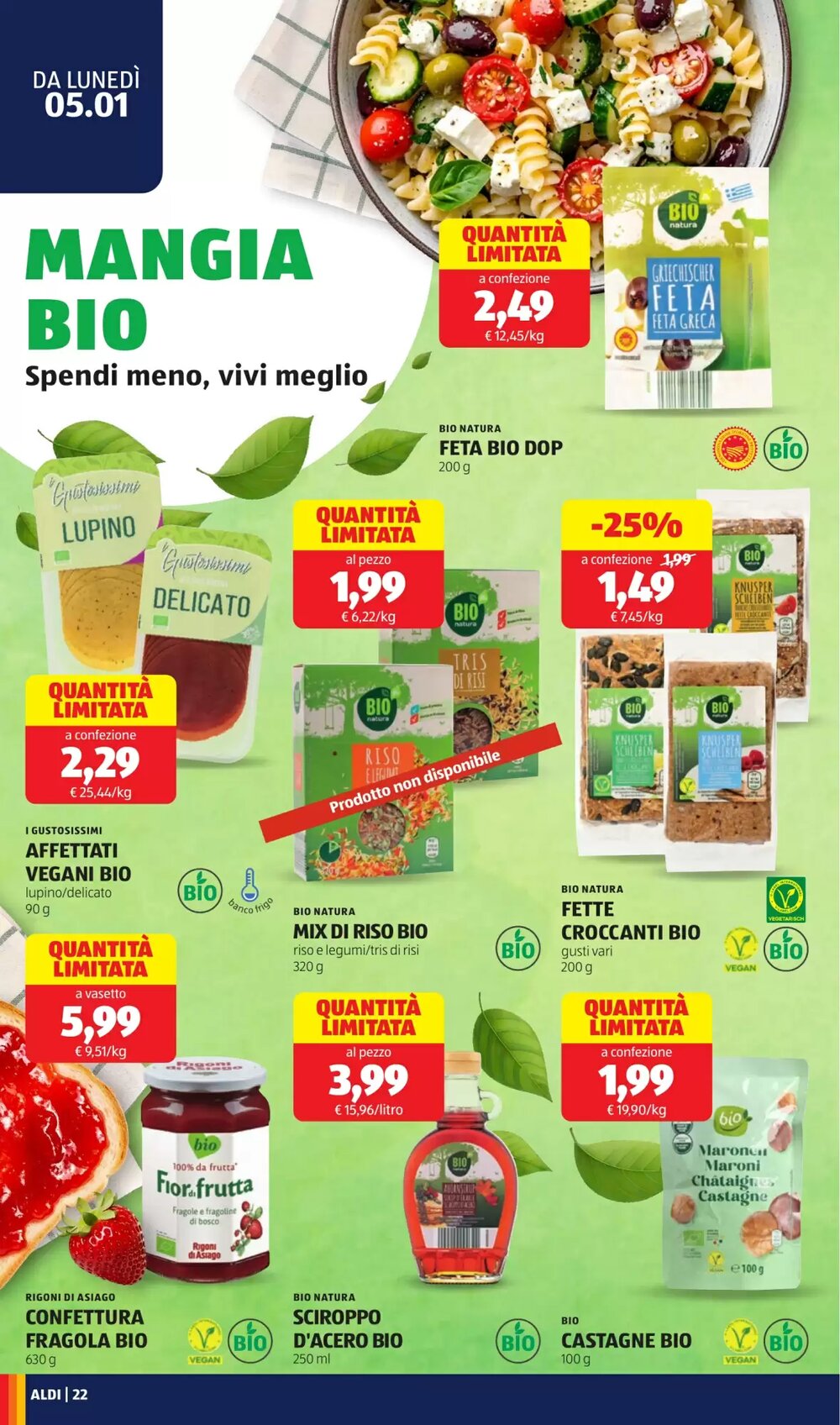 Volantino promozionale ALDI  valide dal 05/01/2026 - Pagina 22.