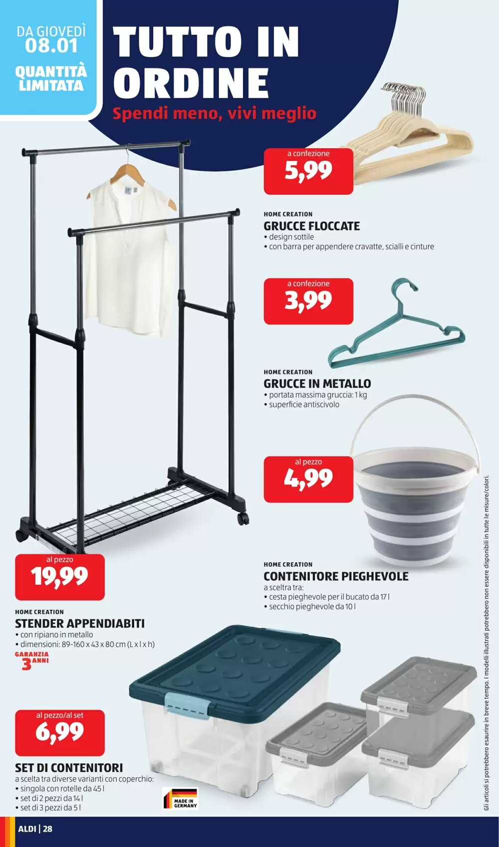 Volantino promozionale ALDI  valide dal 05/01/2026 - Pagina 28.