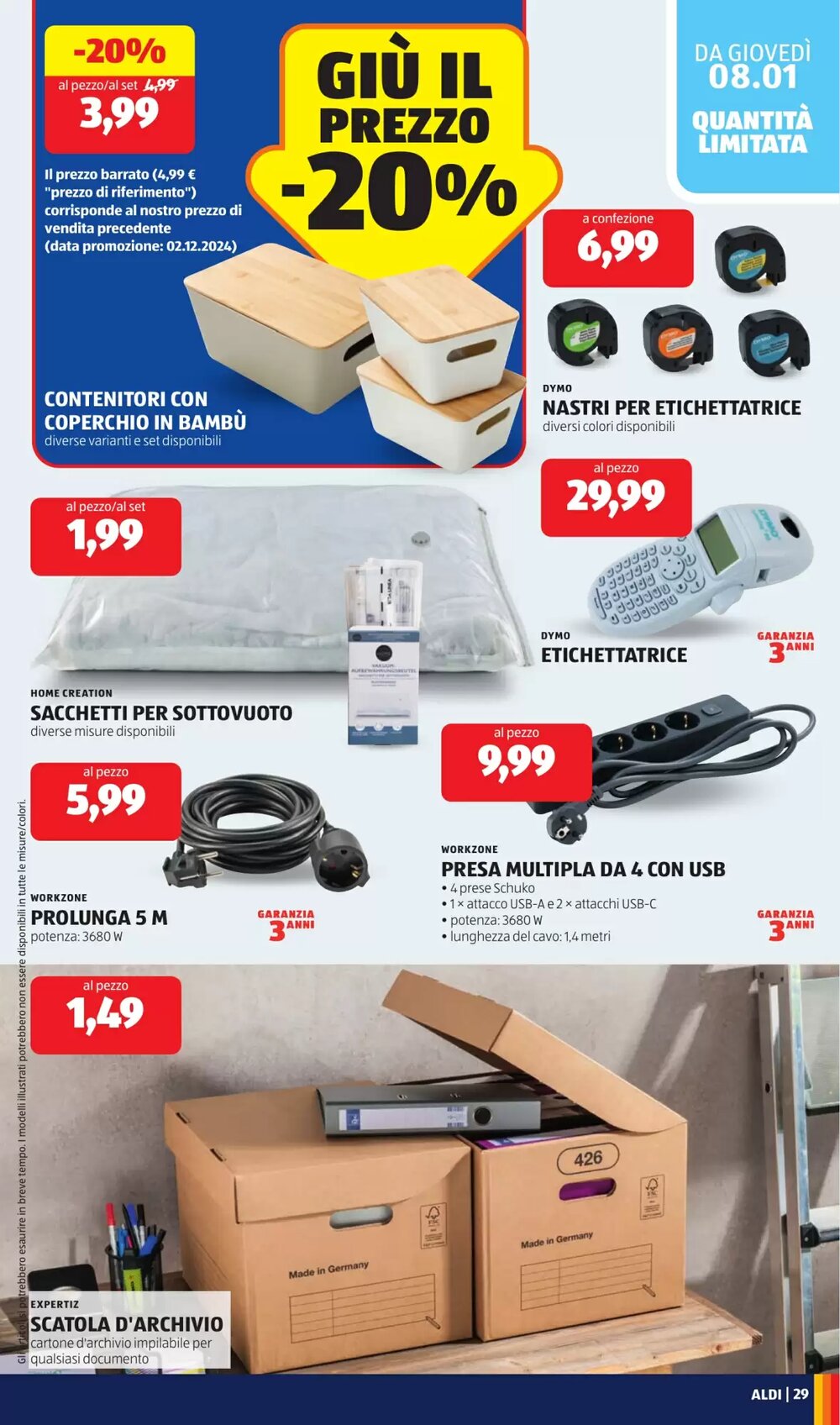 Volantino promozionale ALDI  valide dal 05/01/2026 - Pagina 29.