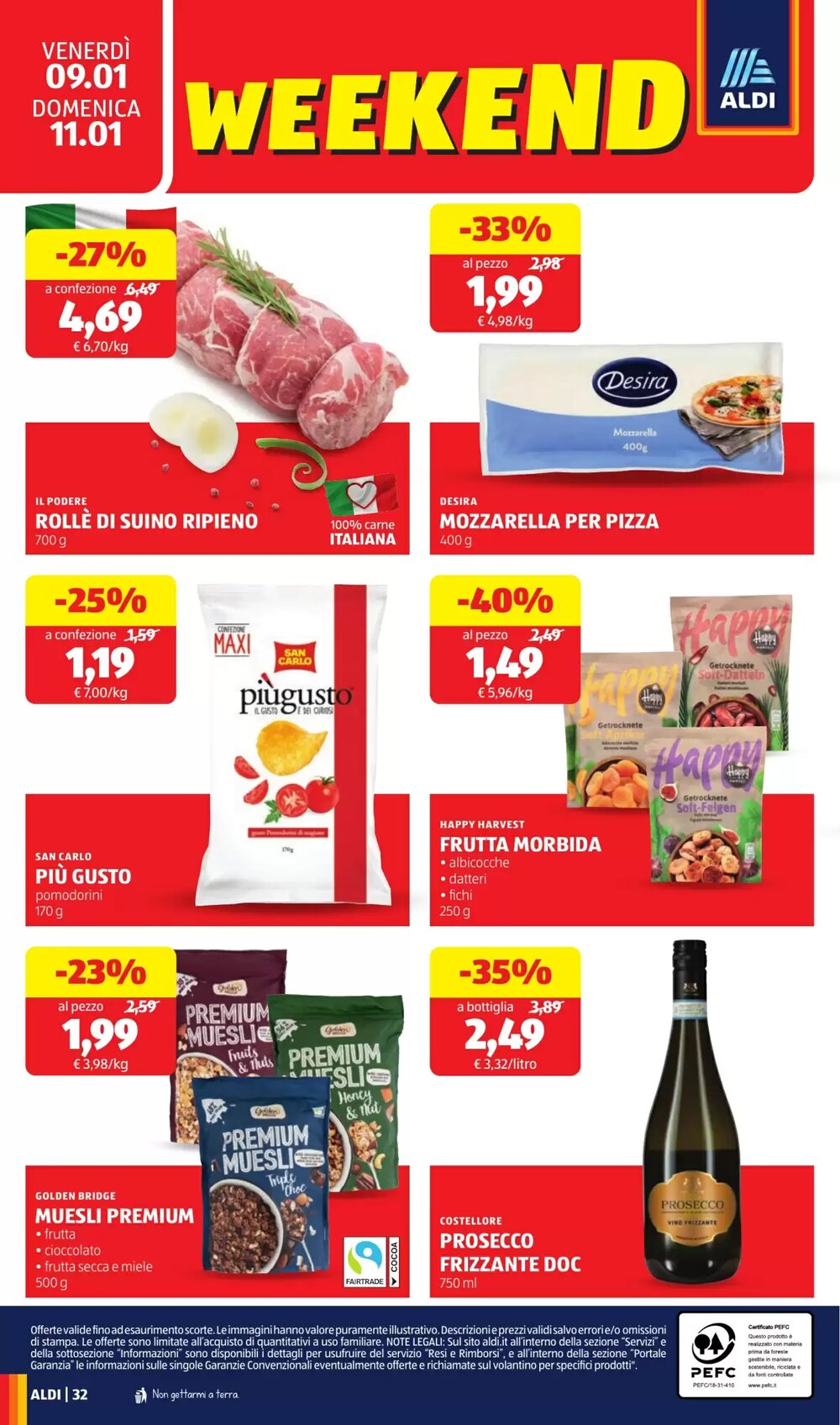 Volantino promozionale ALDI  valide dal 05/01/2026 - Pagina 32.
