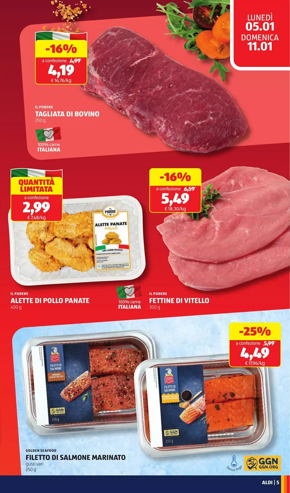 Volantino promozionale ALDI  valide dal 05/01/2026 - Pagina 5.