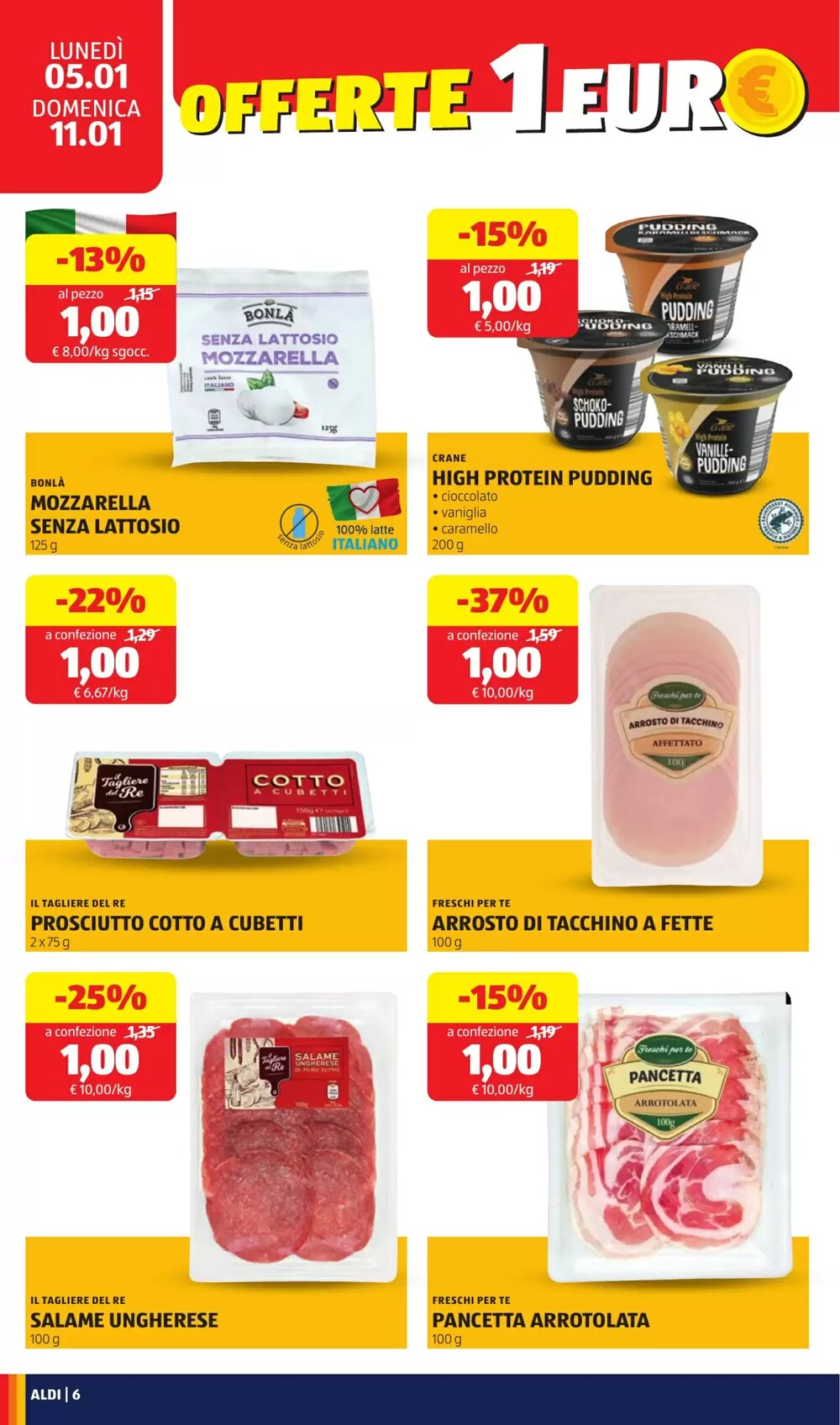 Volantino promozionale ALDI  valide dal 05/01/2026 - Pagina 6.