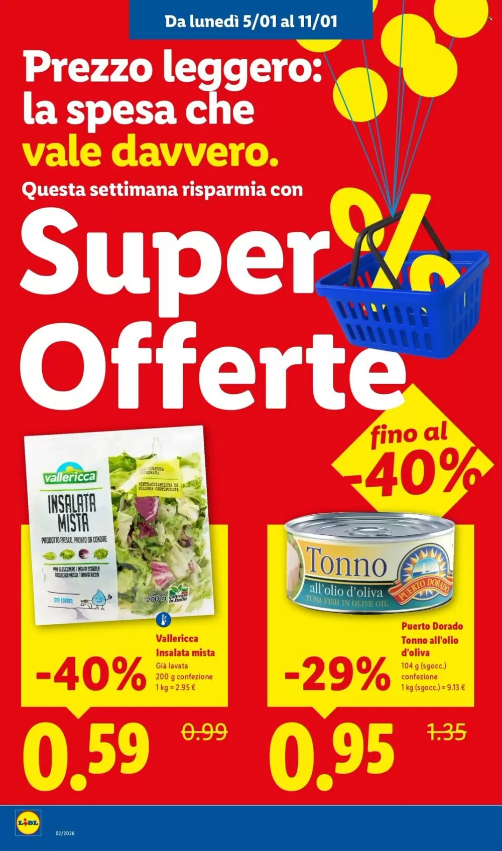 Volantino promozionale Lidl valide dal 05/01/2026 - Pagina 14.