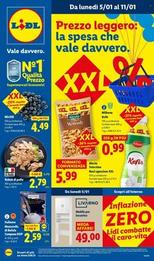 Volantino promozionale Lidl  valide dal 05/01/2026