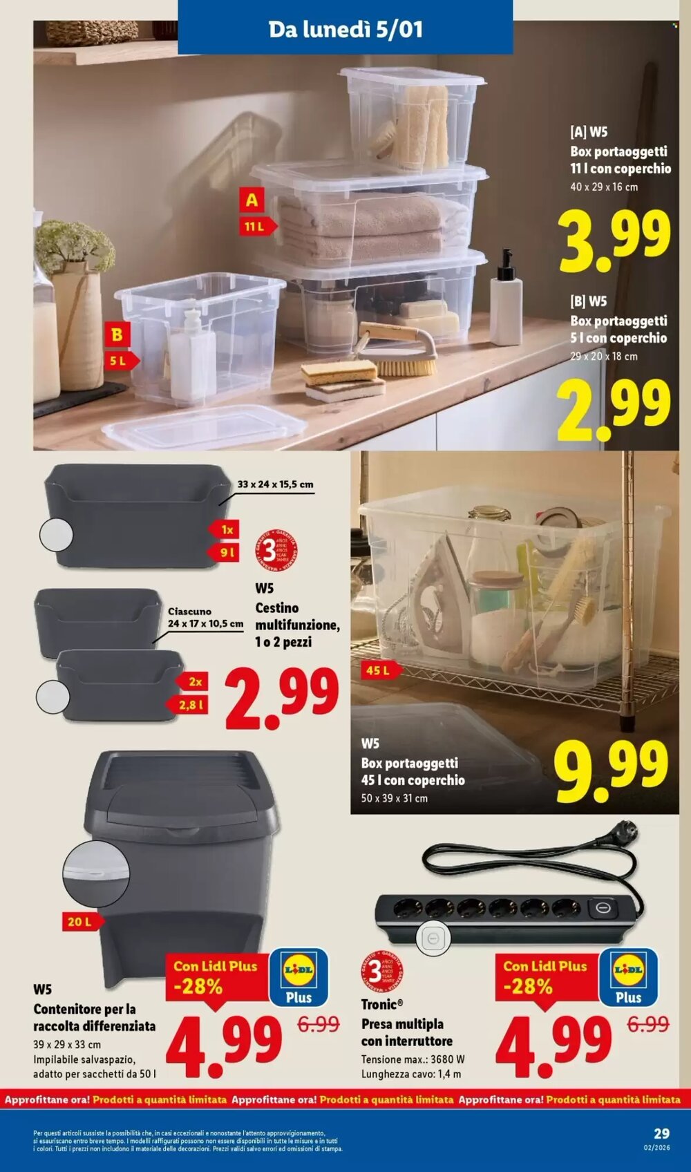 Volantino promozionale Lidl valide dal 05/01/2026 - Pagina 33.