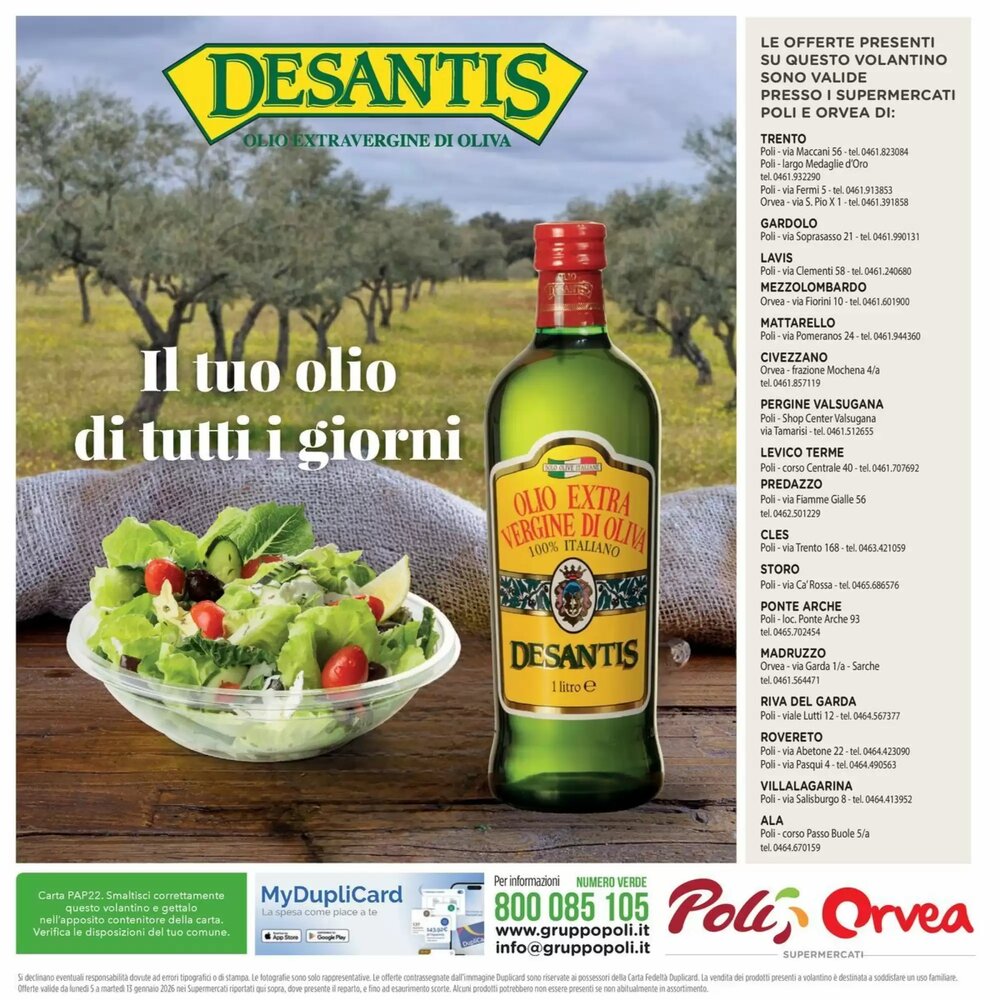 Volantino promozionale Poli  valide dal 05/01/2026 - Pagina 32.
