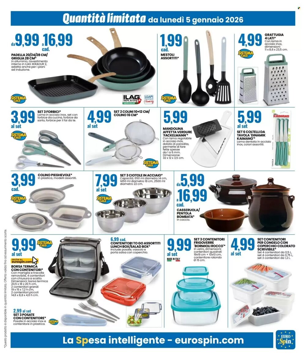 Volantino promozionale Eurospin  valide dal 05/01/2026 - Pagina 17.