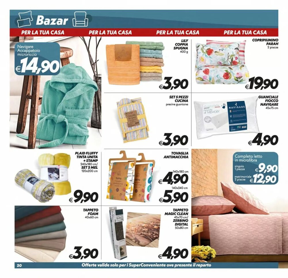 Volantino promozionale Iper Super Conveniente  valide dal 05/01/2026 - Pagina 20.