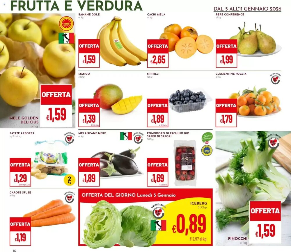 Volantino promozionale Pan  valide dal 05/01/2026 - Pagina 10.