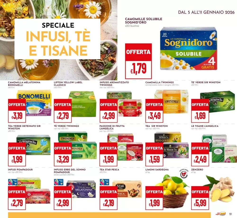 Volantino promozionale Pan  valide dal 05/01/2026 - Pagina 21.