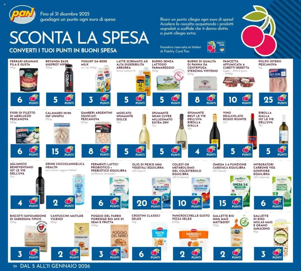 Volantino promozionale Pan  valide dal 05/01/2026 - Pagina 26.