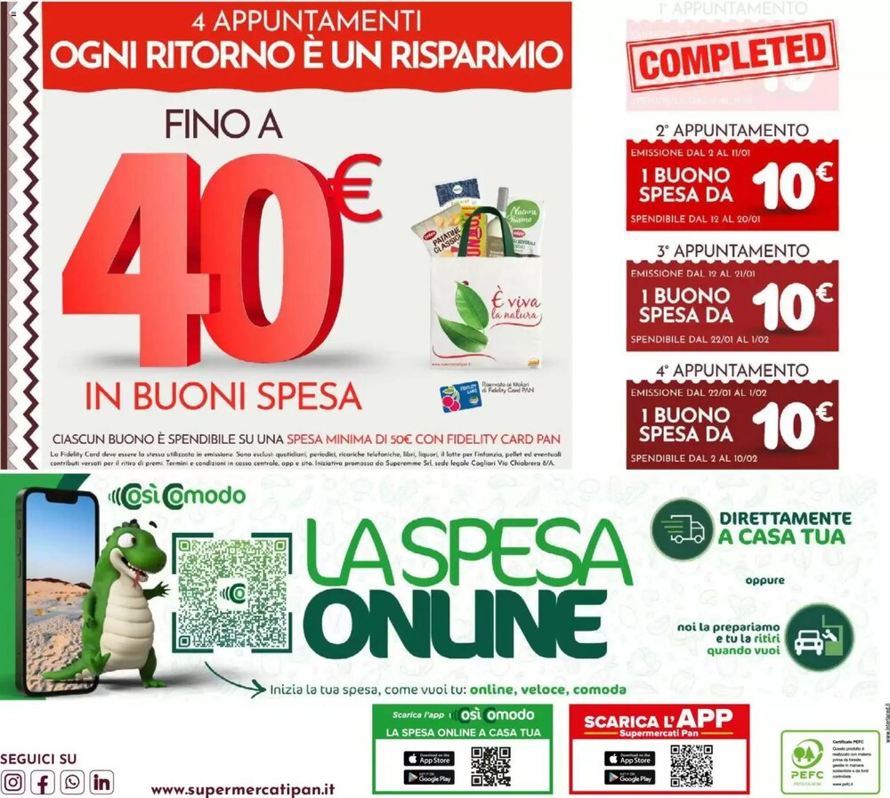 Volantino promozionale Pan  valide dal 05/01/2026 - Pagina 28.