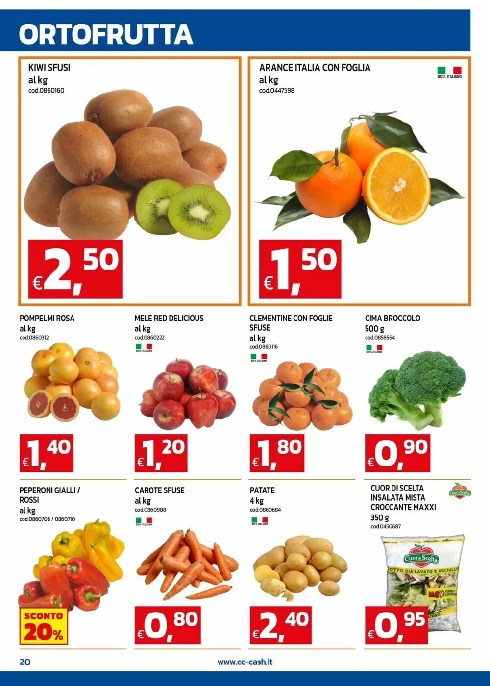 Volantino promozionale C+C Cash and Carry  valide dal 05/01/2026 - Pagina 20.