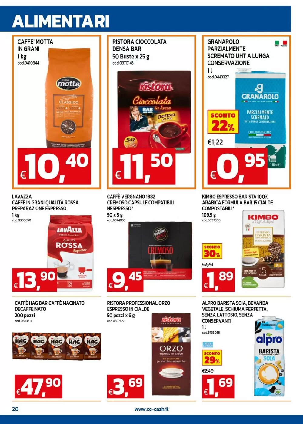 Volantino promozionale C+C Cash and Carry  valide dal 05/01/2026 - Pagina 28.