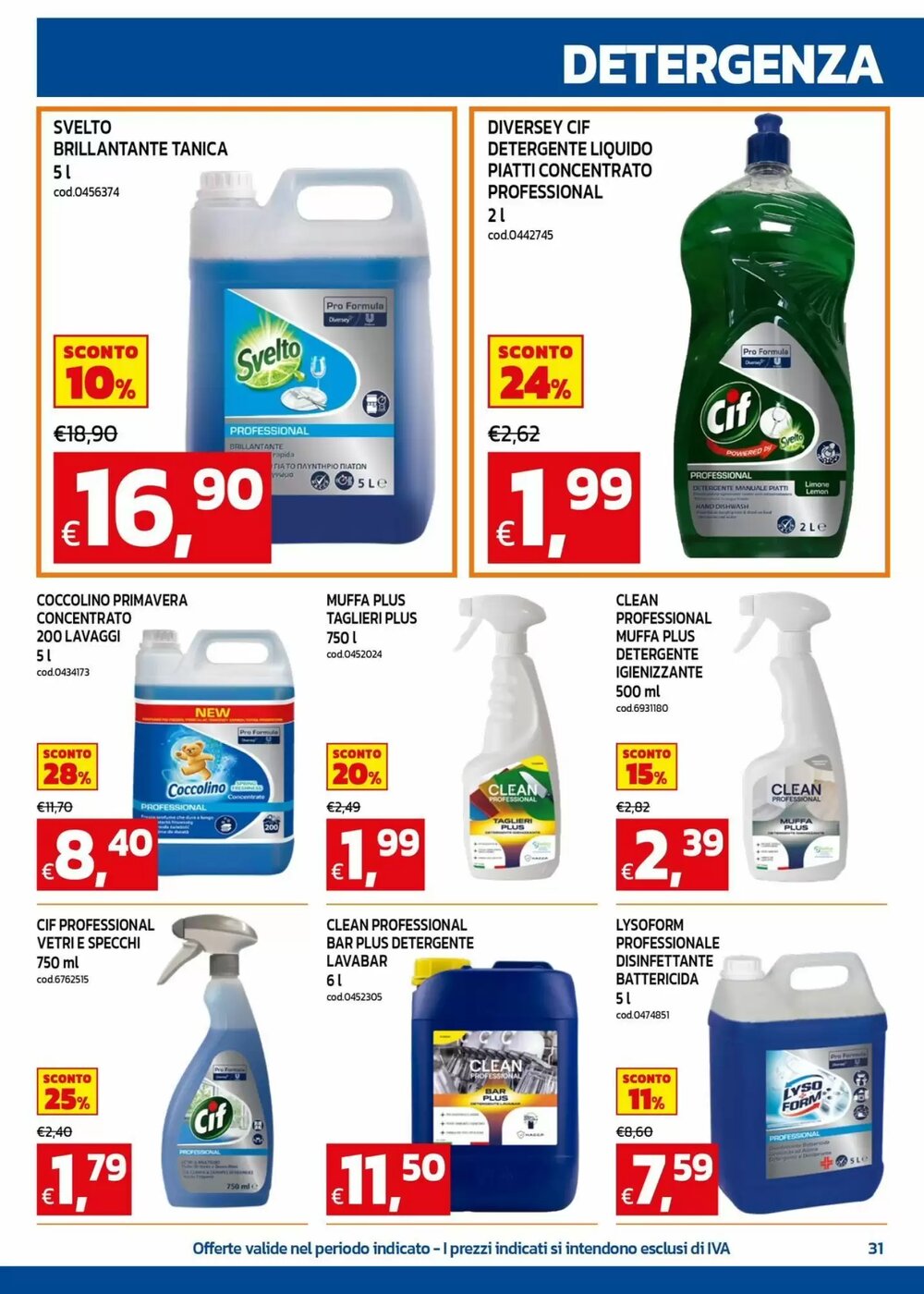 Volantino promozionale C+C Cash and Carry  valide dal 05/01/2026 - Pagina 31.