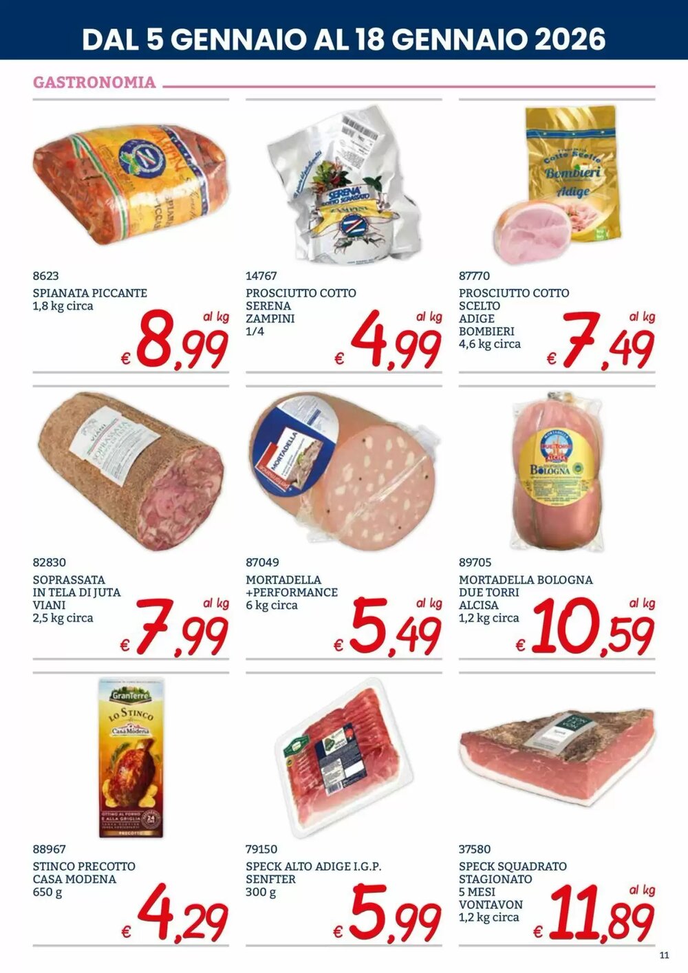 Volantino promozionale Zona  valide dal 05/01/2026 - Pagina 11.