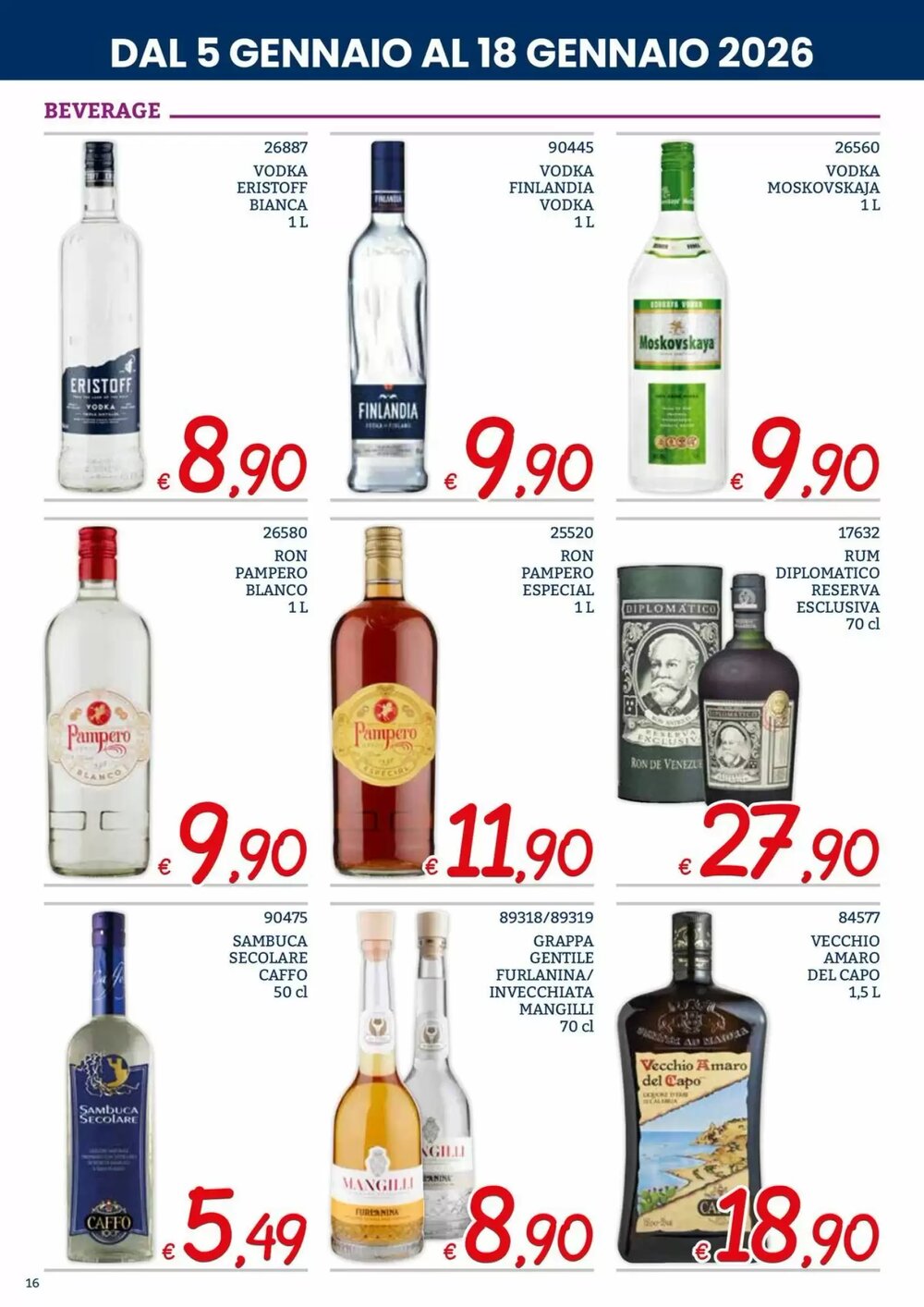 Volantino promozionale Zona  valide dal 05/01/2026 - Pagina 16.