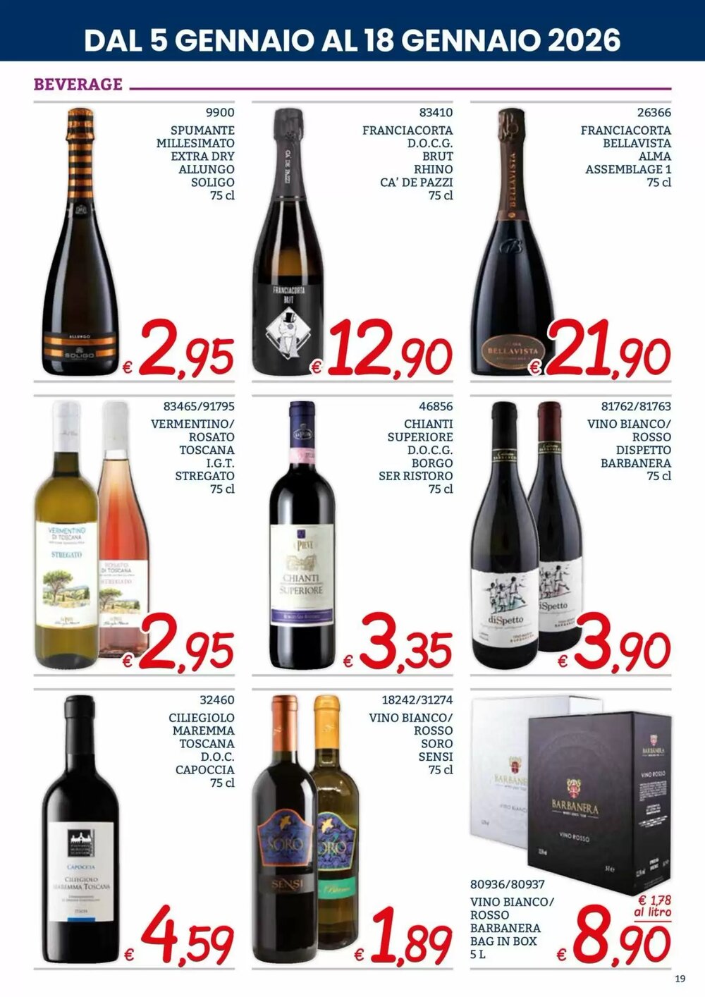 Volantino promozionale Zona  valide dal 05/01/2026 - Pagina 19.