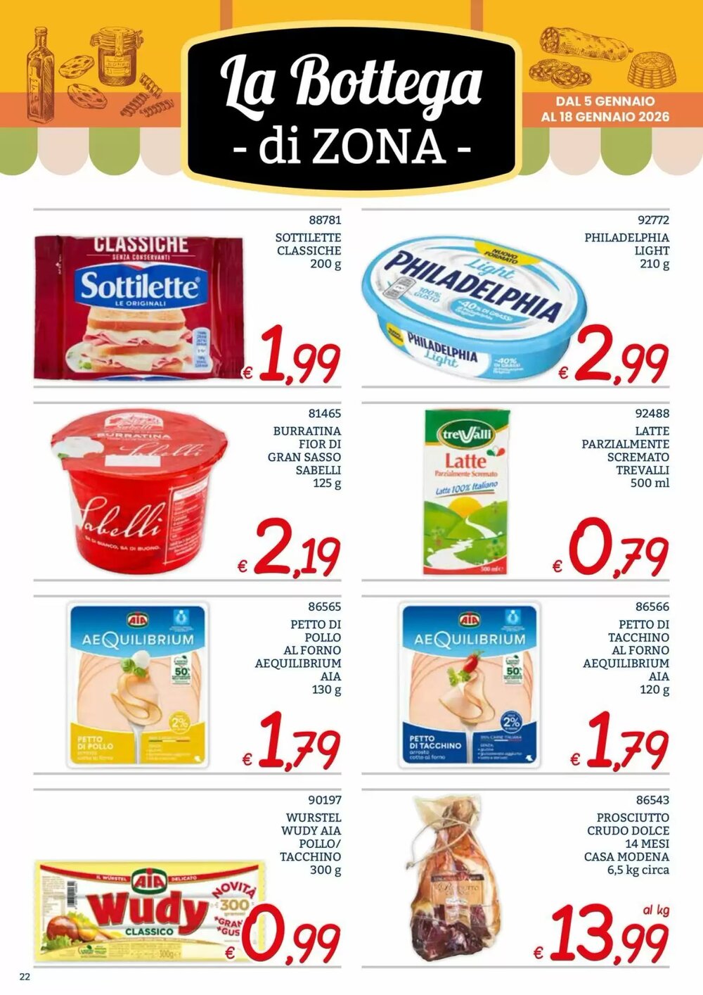 Volantino promozionale Zona  valide dal 05/01/2026 - Pagina 22.