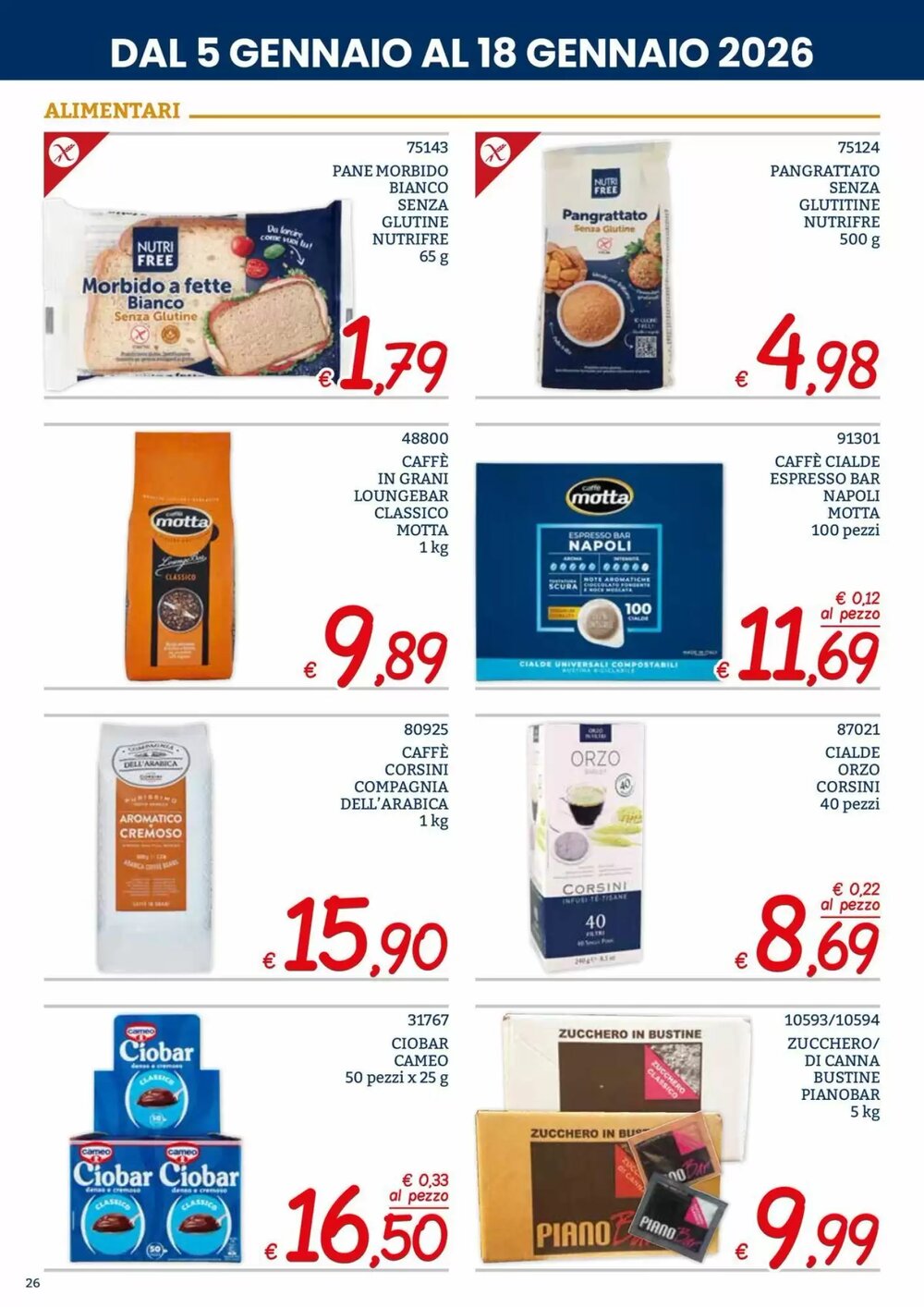 Volantino promozionale Zona  valide dal 05/01/2026 - Pagina 26.