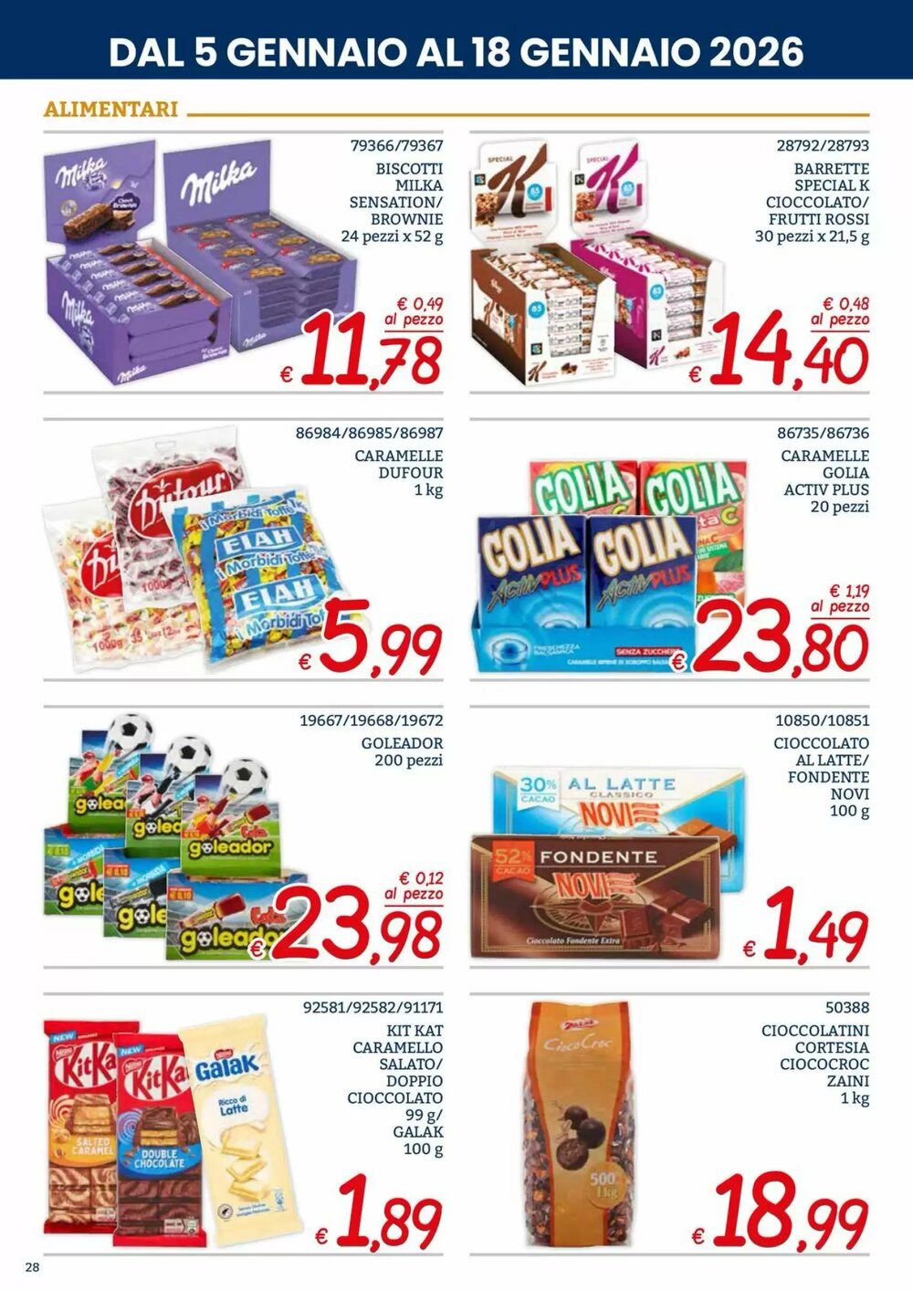 Volantino promozionale Zona  valide dal 05/01/2026 - Pagina 28.