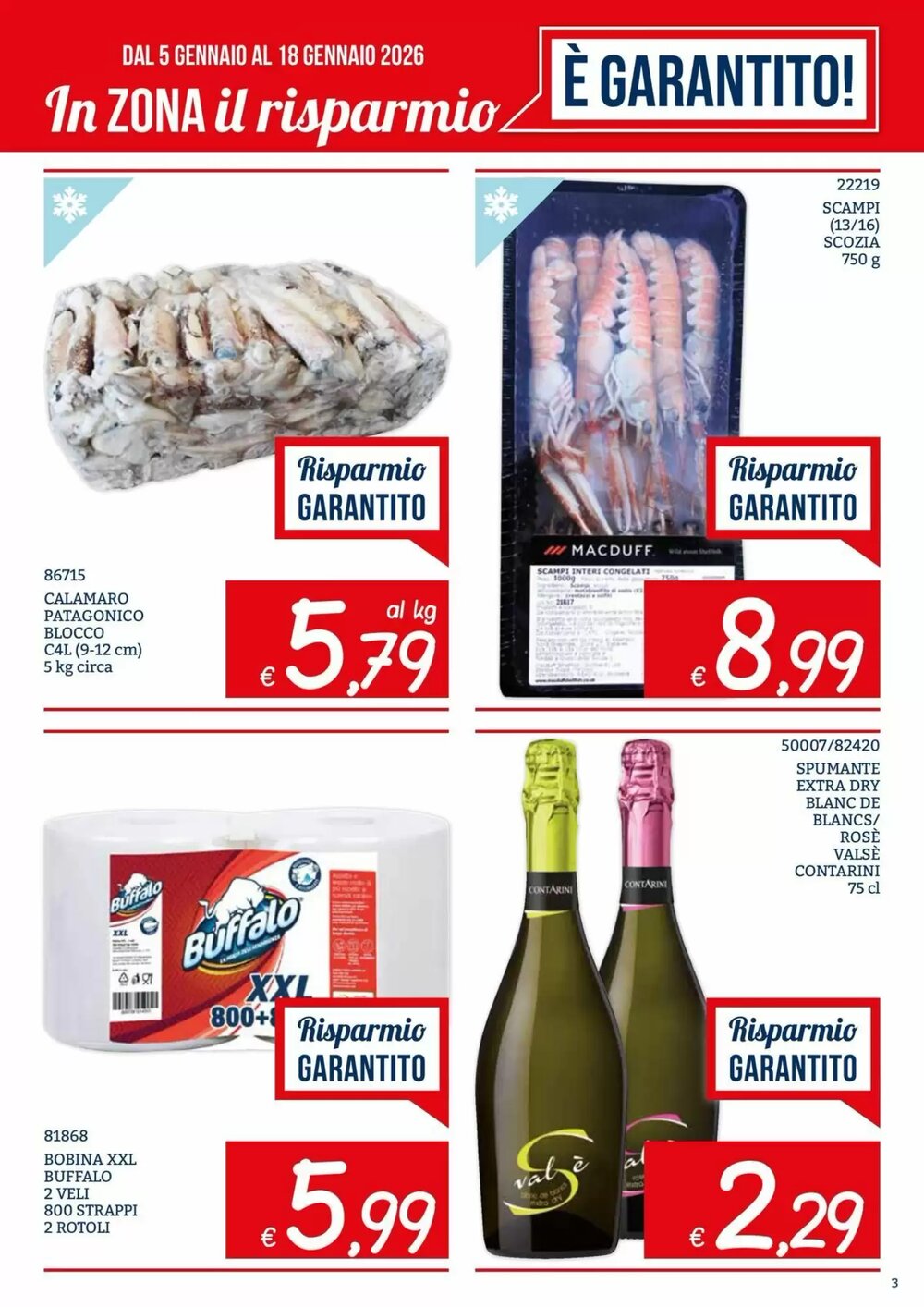 Volantino promozionale Zona  valide dal 05/01/2026 - Pagina 3.