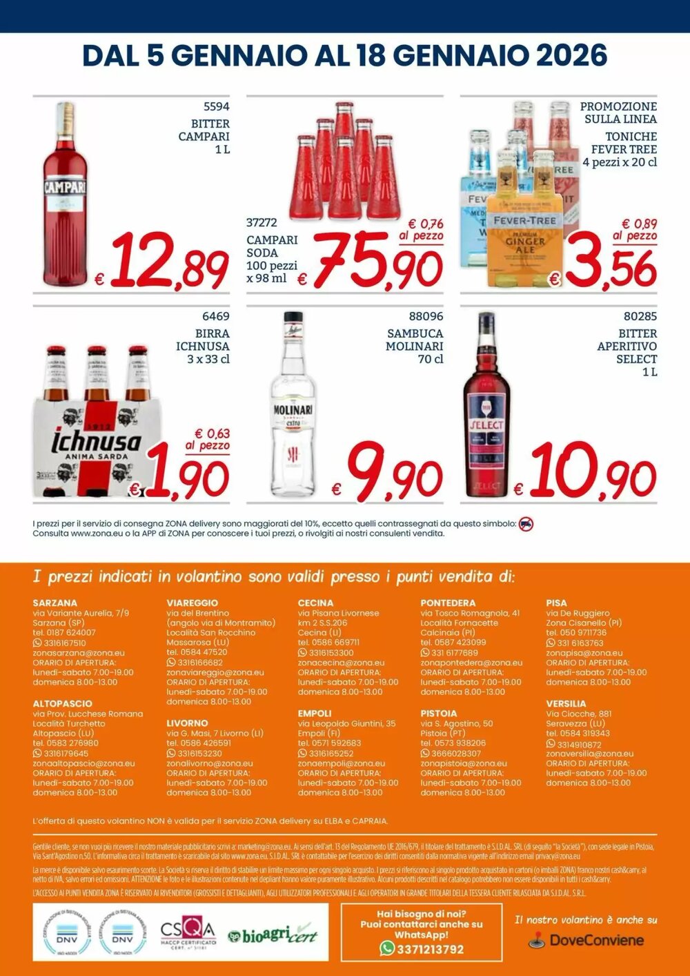 Volantino promozionale Zona  valide dal 05/01/2026 - Pagina 32.