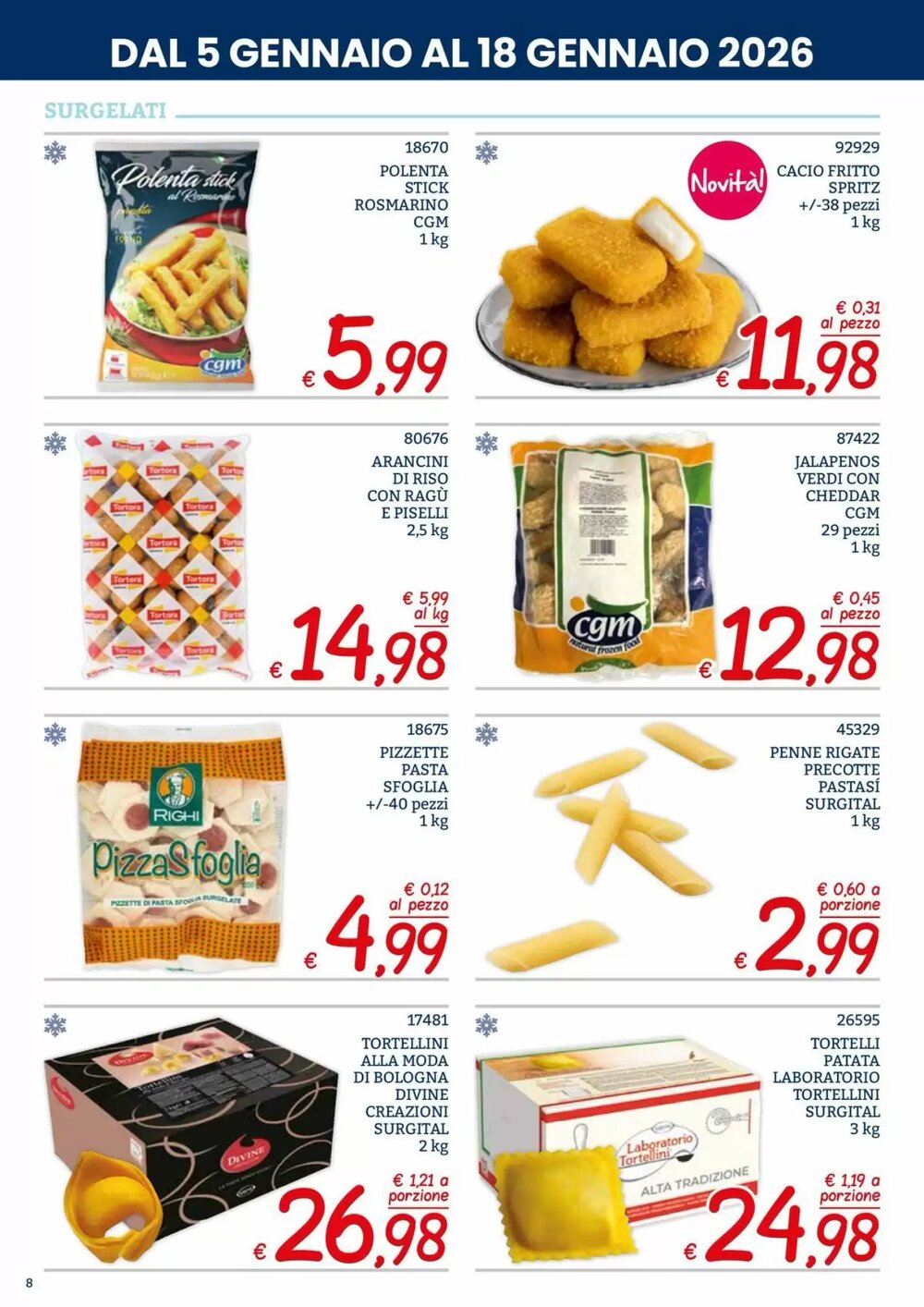 Volantino promozionale Zona  valide dal 05/01/2026 - Pagina 8.