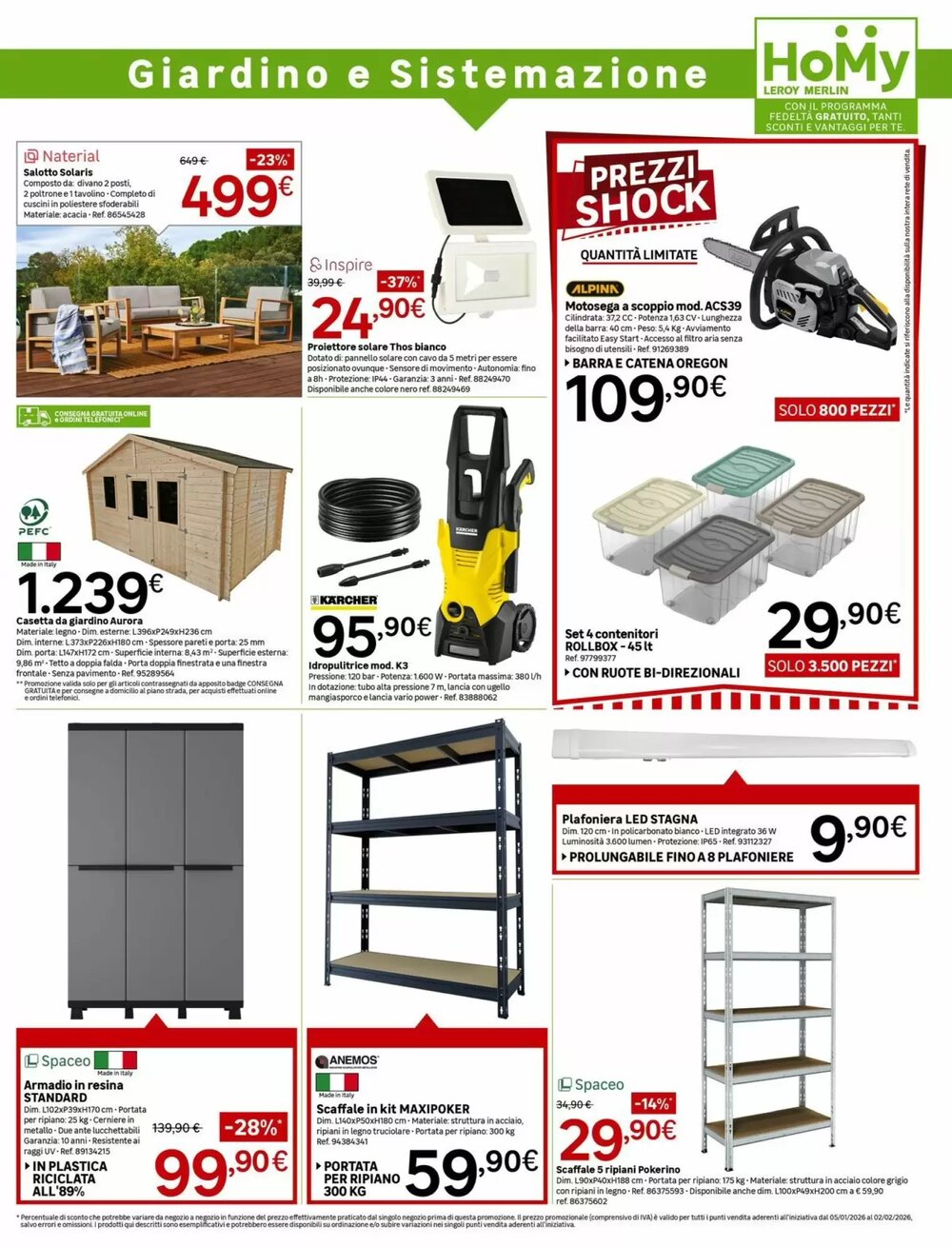 Volantino promozionale Leroy Merlin  valide dal 05/01/2026 - Pagina 11.