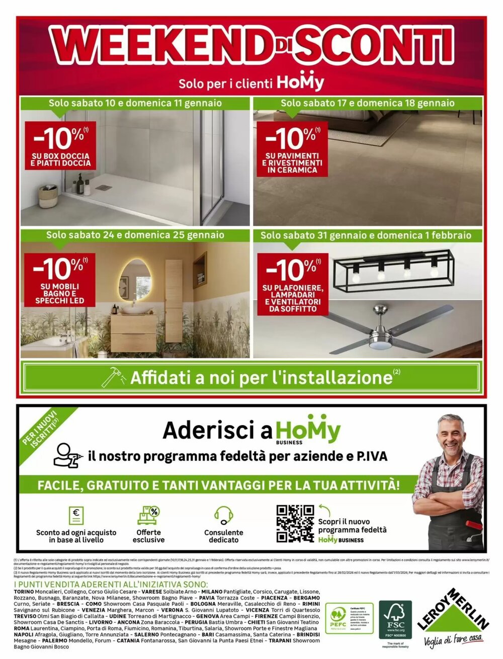 Volantino promozionale Leroy Merlin  valide dal 05/01/2026 - Pagina 12.