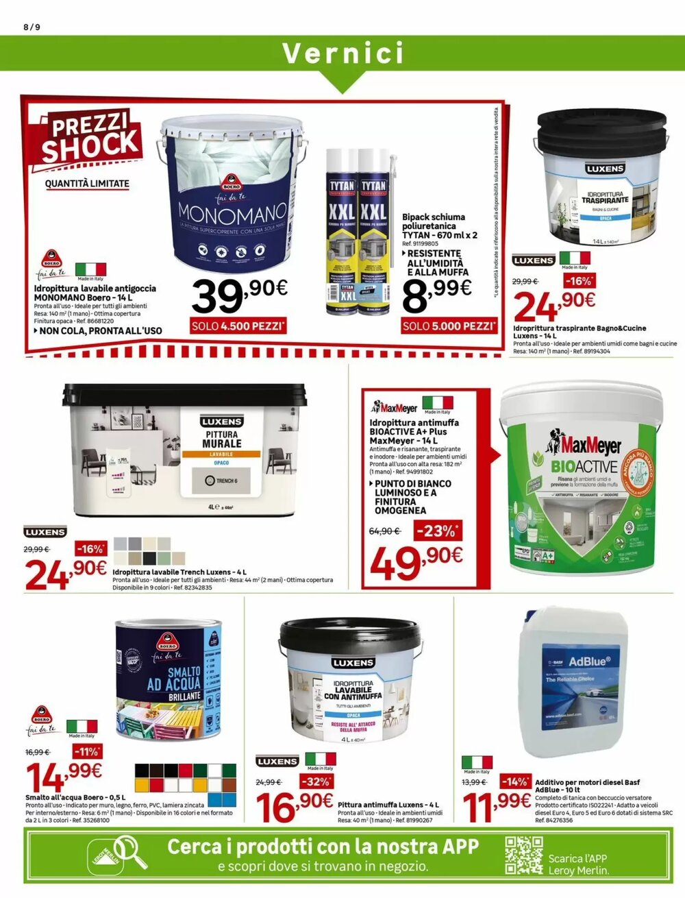 Volantino promozionale Leroy Merlin  valide dal 05/01/2026 - Pagina 8.