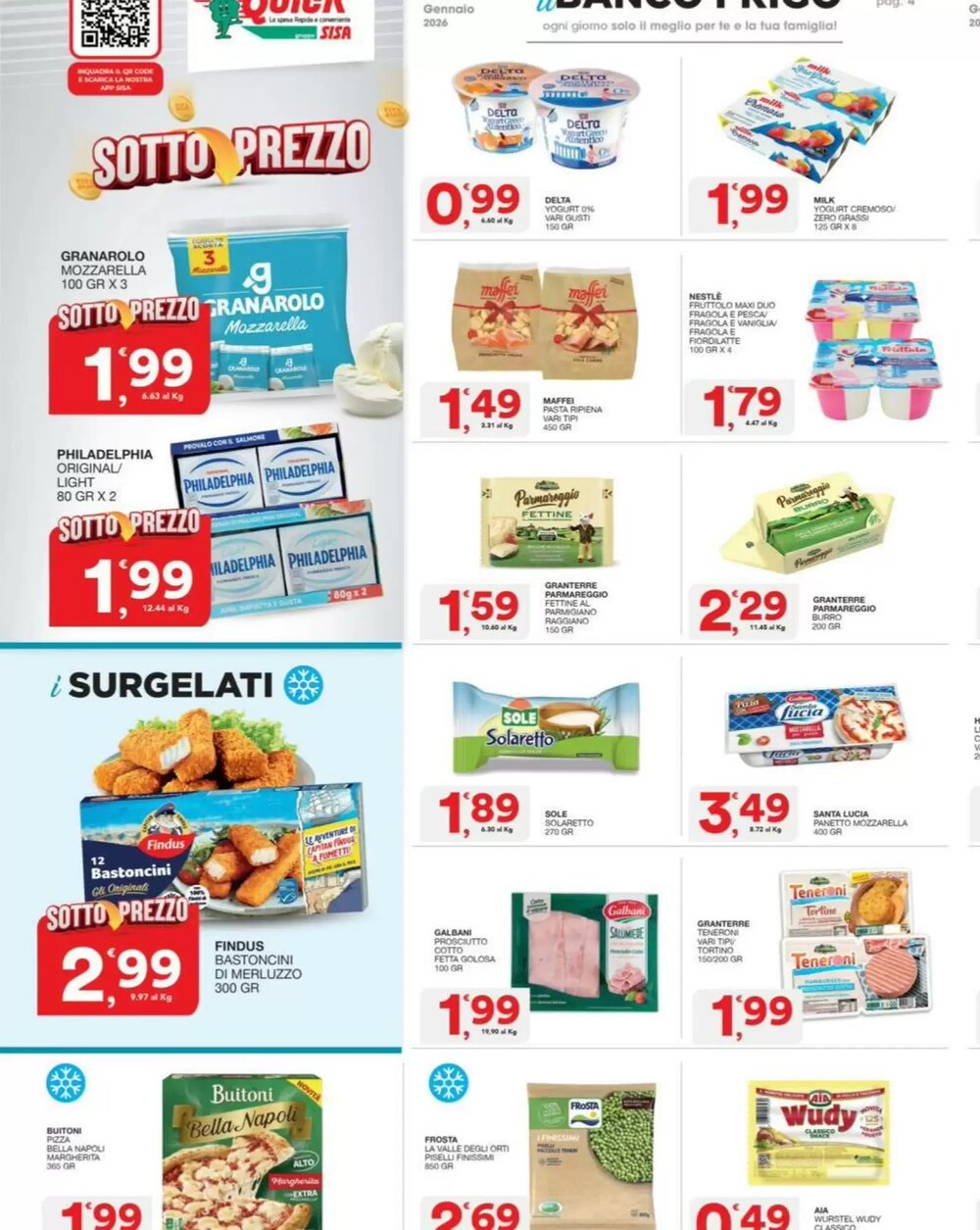 Volantino promozionale Quick Sisa  valide dal 05/01/2026 - Pagina 2.