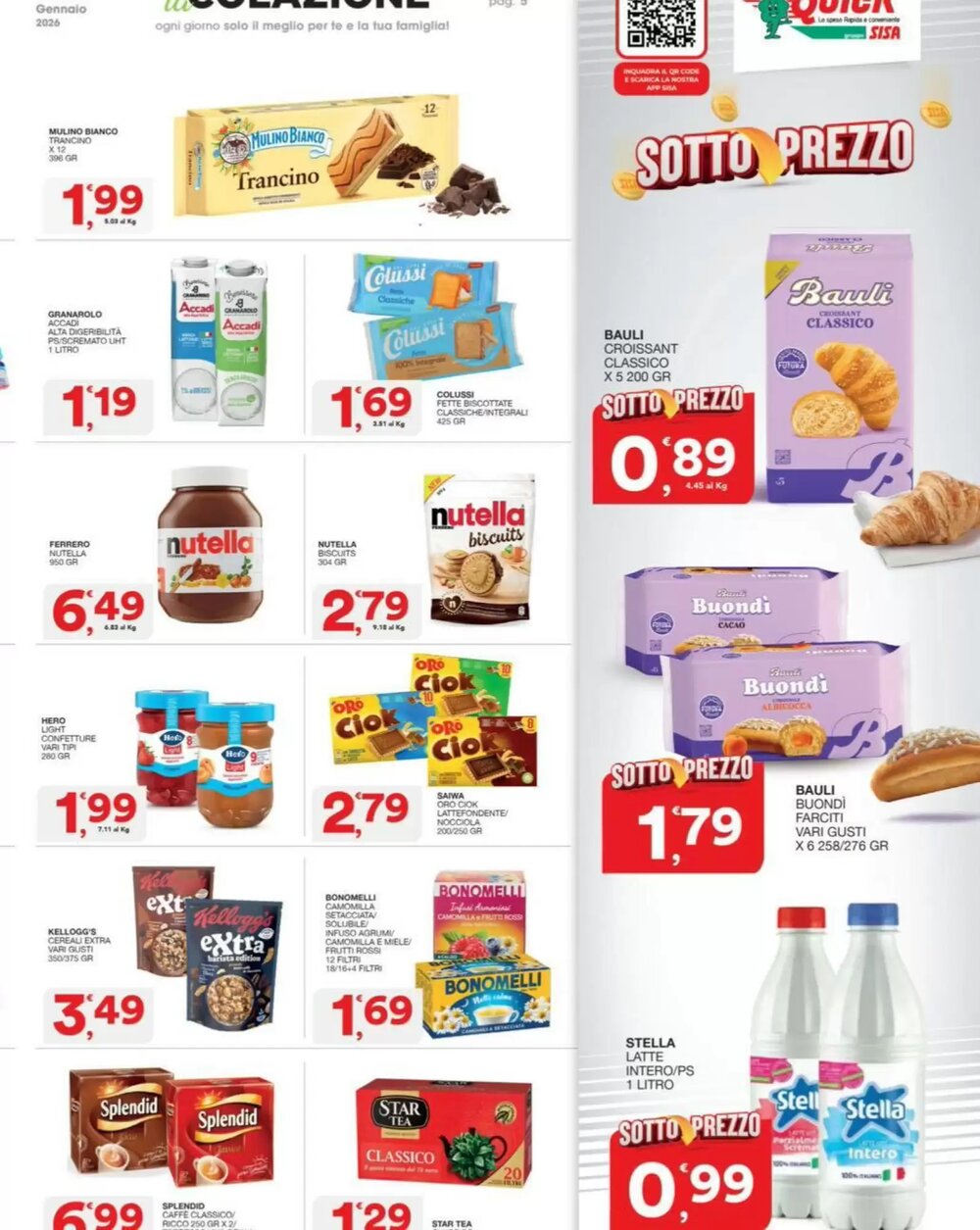 Volantino promozionale Quick Sisa  valide dal 05/01/2026 - Pagina 3.