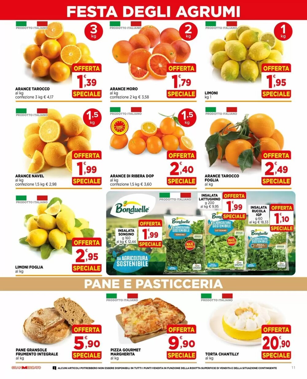 Volantino promozionale Gran mercato  valide dal 05/01/2026 - Pagina 11.