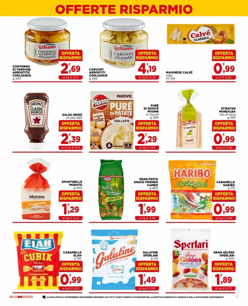 Volantino promozionale Gran mercato  valide dal 05/01/2026 - Pagina 17.