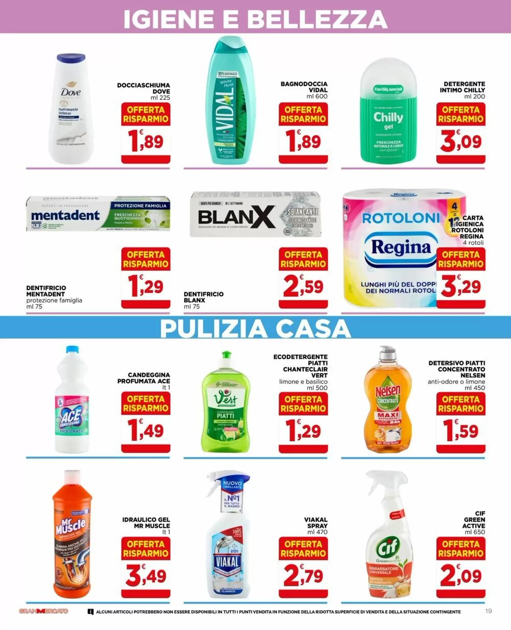 Volantino promozionale Gran mercato  valide dal 05/01/2026 - Pagina 19.