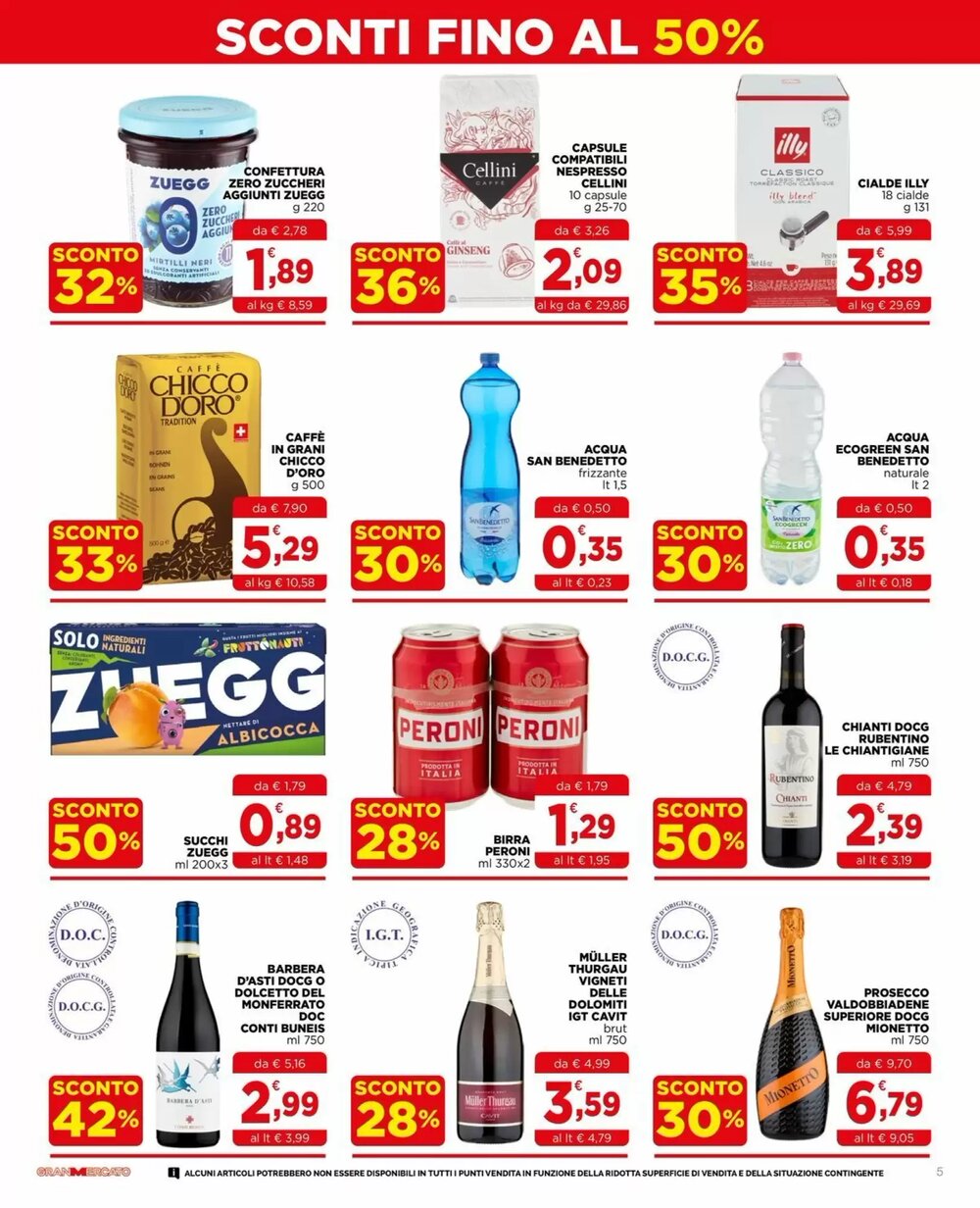Volantino promozionale Gran mercato  valide dal 05/01/2026 - Pagina 5.